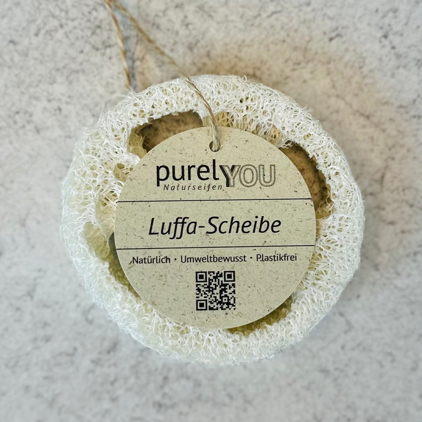 Luffa-Scheibe